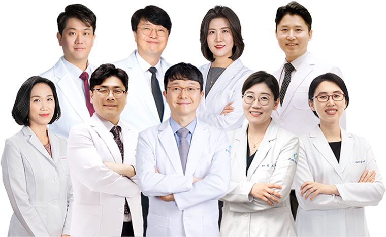 The clinical team at St. Luke’s Hospital